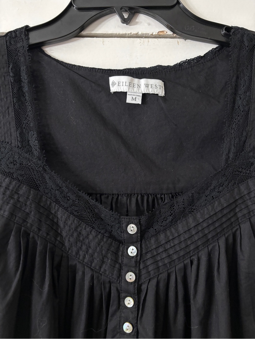 Eileen West Black Ballet Nightgown - Picture 10 of 14